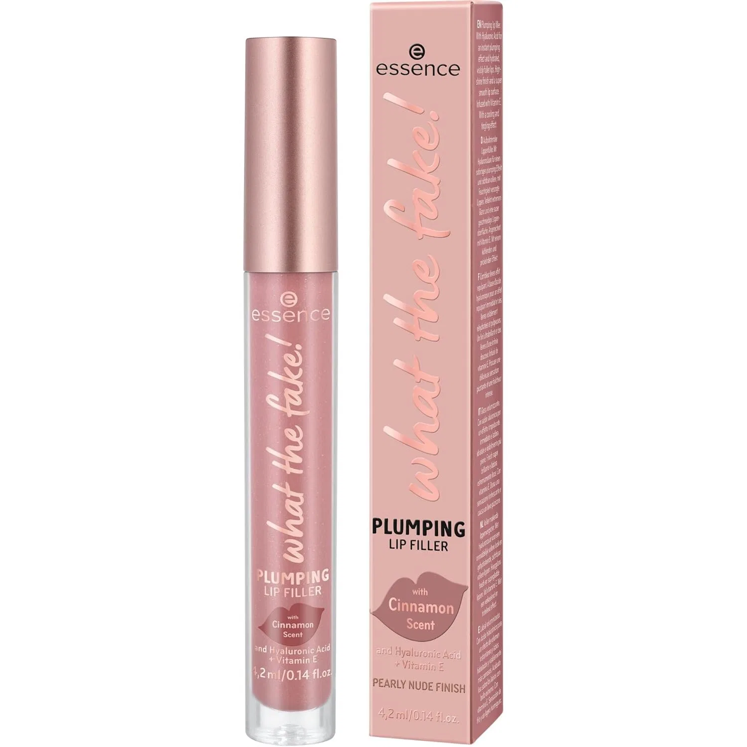 Блеск для губ «what the fake! Plumping Lip Filler» №02 от essence Essence, 02 Oh My Nude!