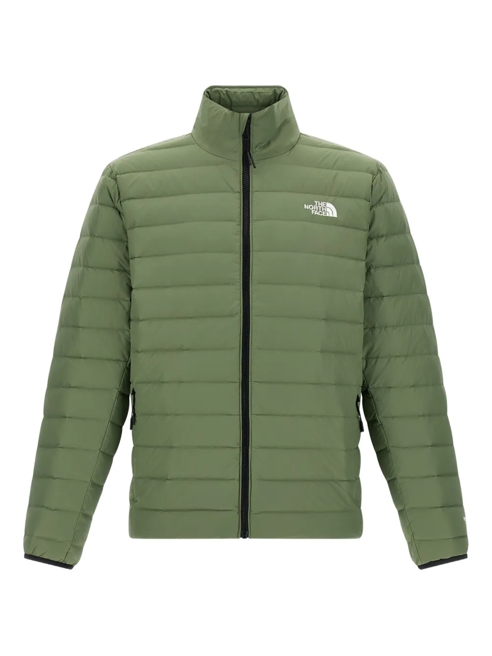 

Стеганая куртка с высоким воротником The North Face, зеленый