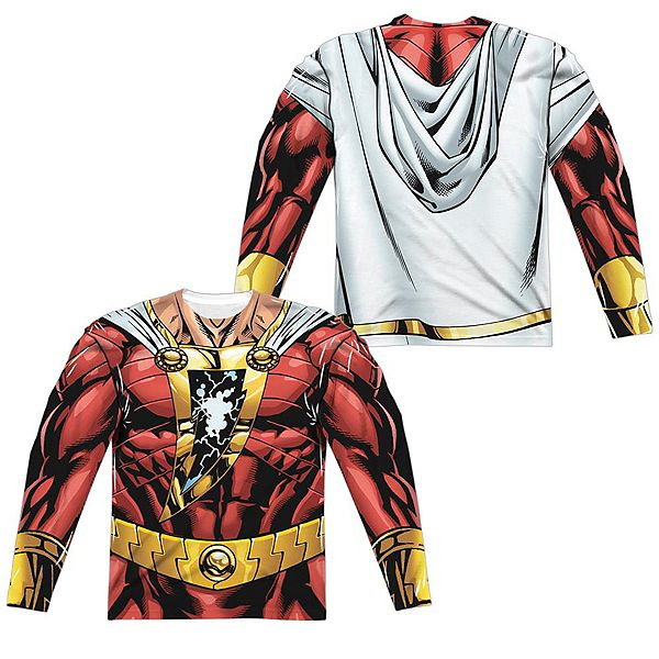 

Футболка с длинным рукавом Justice League of America Shazam Licensed Character