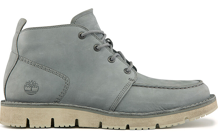 Мужские ботинки Timberland Westmore Moc Toe на рифленой подошве, серый — фото 2