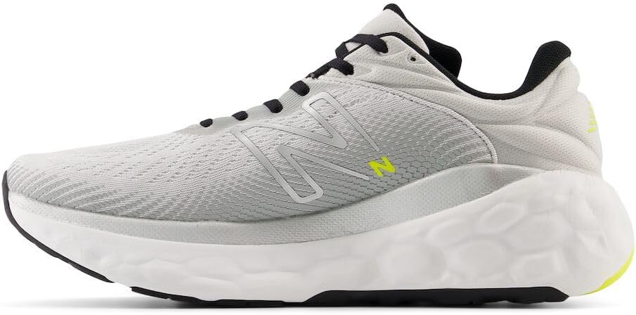 Кроссовки для бега New Balance Men's Fresh Foam X 840 V1, Grey Matter/Silver Metallic/Firefly — фото 2