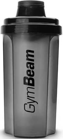 

Спортивный шейкер GymBeam Shaker 700, Transparent Black 700 ml