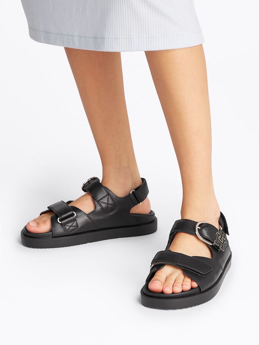 Сандалии TOMMY HILFIGER Sandals, черный — фото 2
