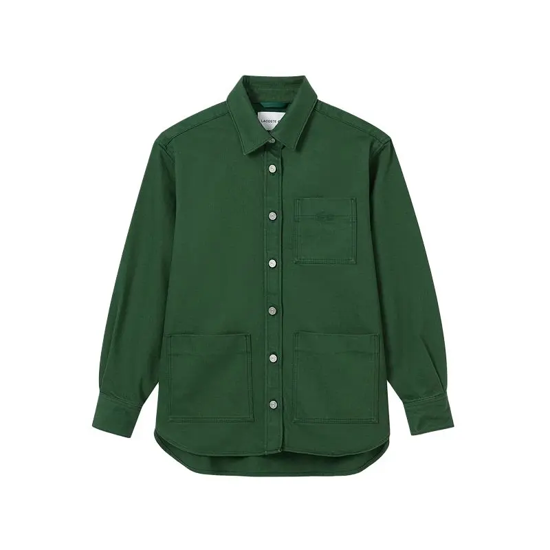 

LACOSTE Джинсовая куртка женская индиго, 132/Green