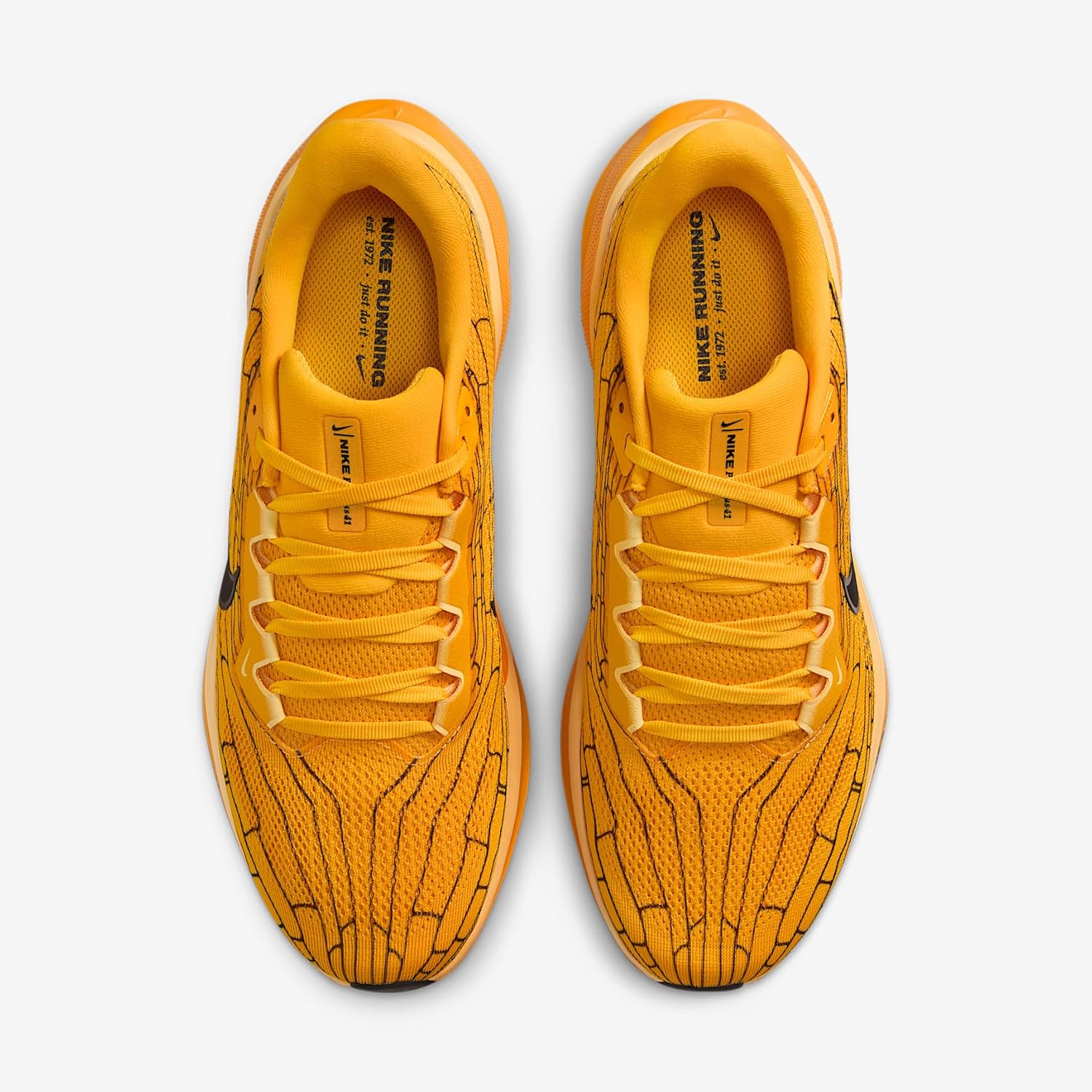 Nike Мужские кроссовки Air Zoom Pegasus 40, University Gold/Soft Yellow/Black — фото 4