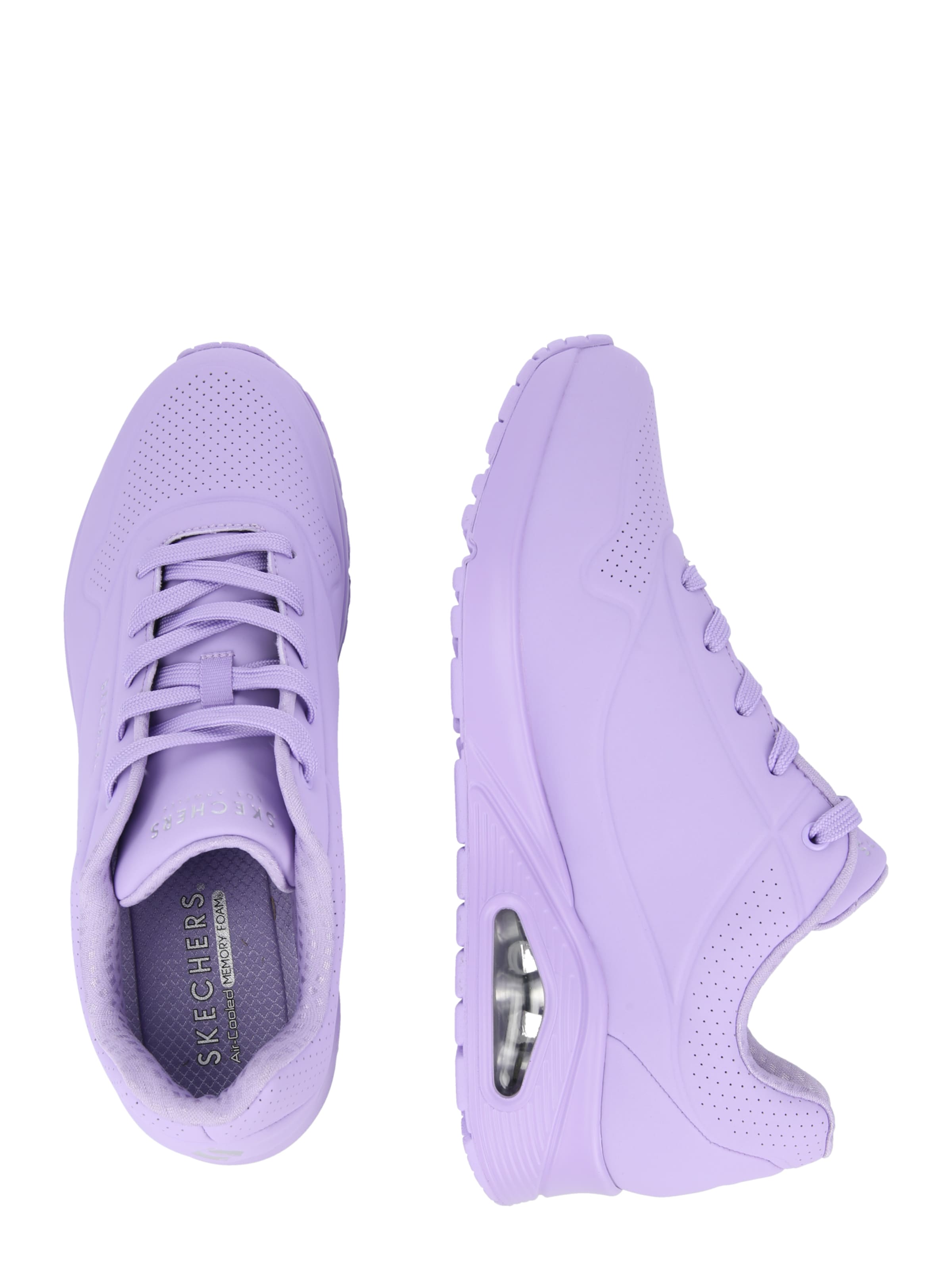 SKECHERS Кроссовки 'UNO - STAND ON AIR' в фиолетовом цвете — фото 2