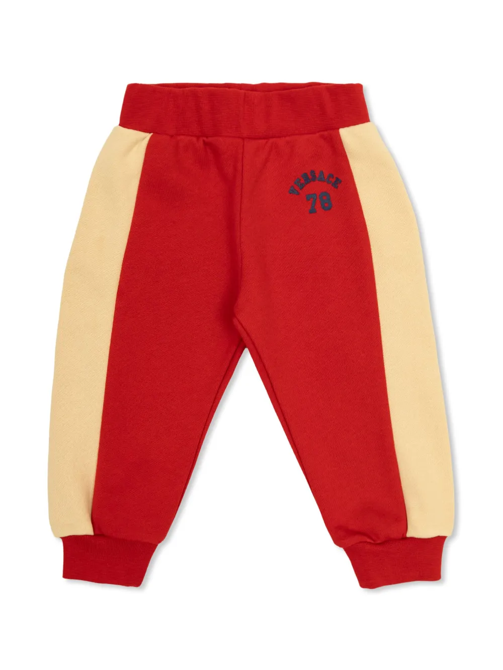 

Спортивные брюки с логотипом Versace Kids, красный