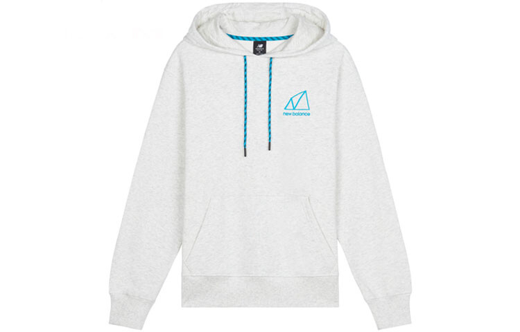 

Толстовка мужская светло-серая New Balance, серый