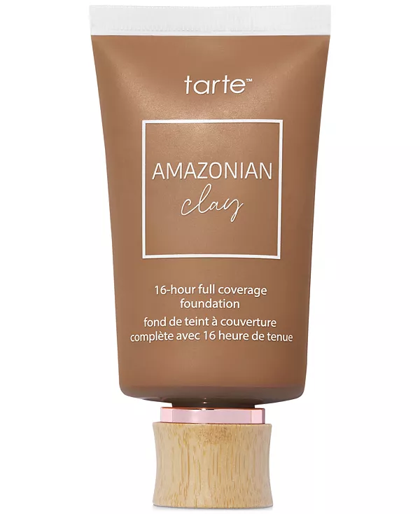 16-Часовая тональная основа с амазонской глиной Tarte, 54g deepgolden - deep skin with very warm, golden or olive tones