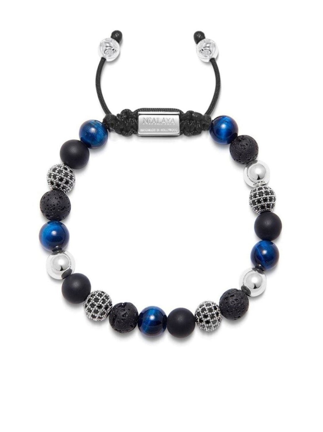 

Браслет из бусин Nialaya Jewelry, черный