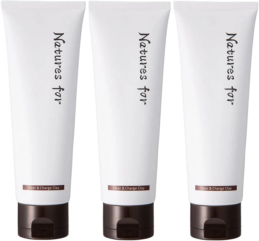 Маска для лица Natures For — Глиняная Clear & Charge Clay, 100 г