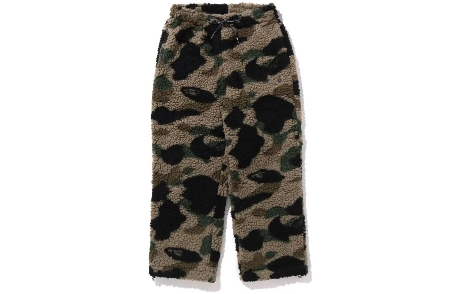 

BAPE 1st Camo Metal Ape Head One Point флисовые брюки A Bathing Ape, зеленый