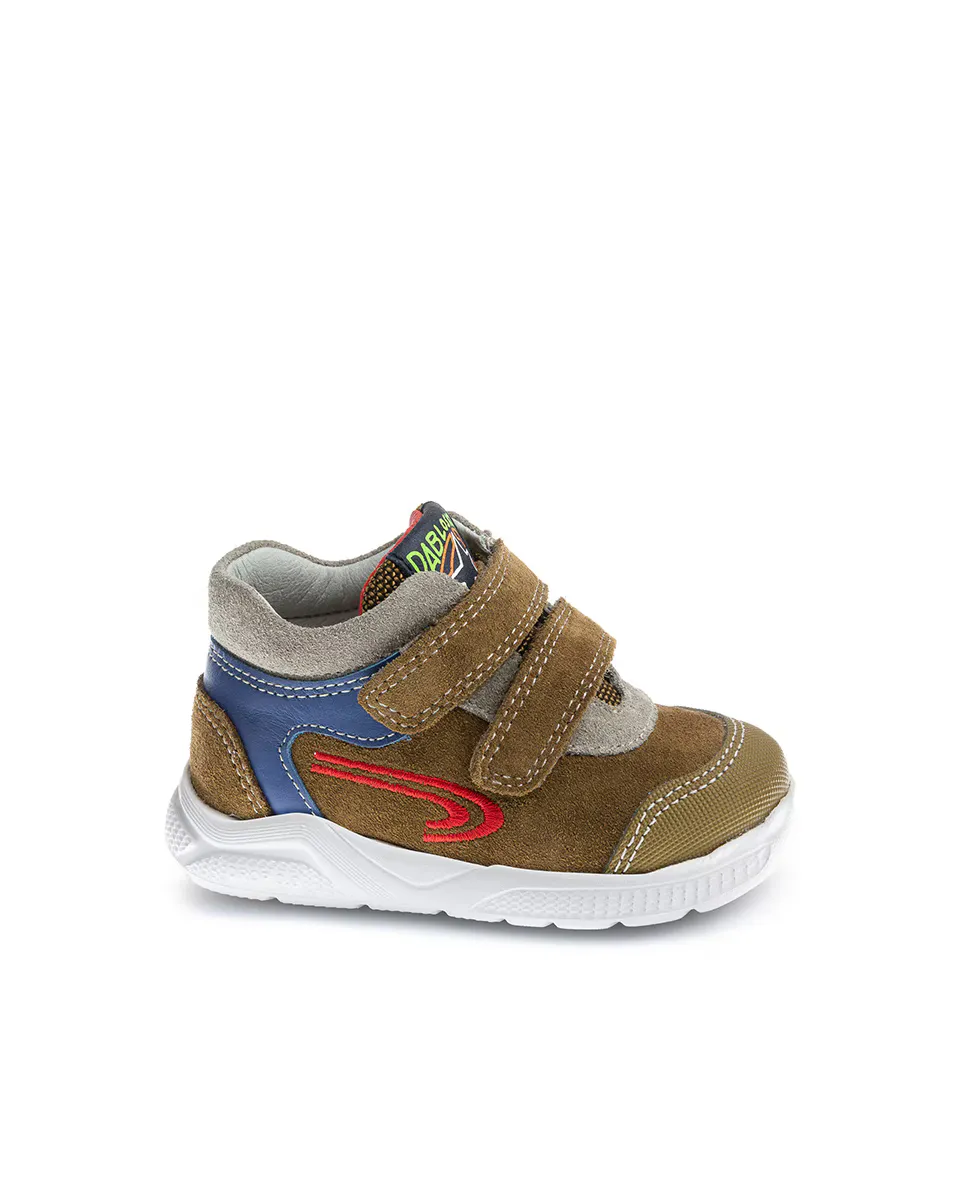 

Кожаные сапоги для мальчиков с клейкой застежкой Pablosky, зеленый