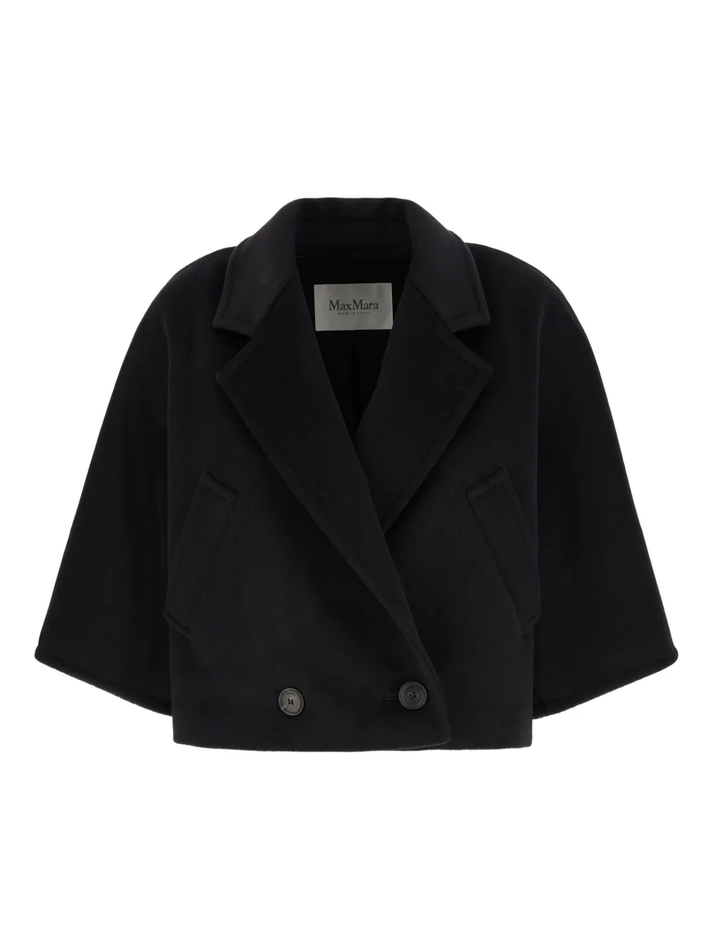 

Двубортная куртка MAX MARA, черный