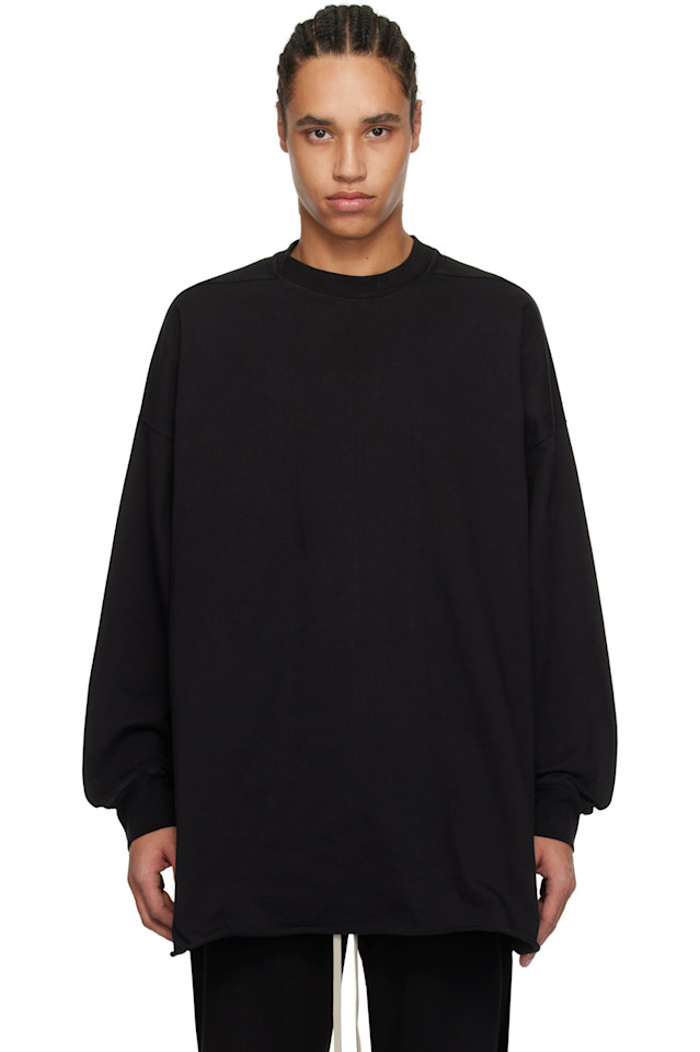 

Футболка-свитшот Hollywood Tommy LS Rick Owens Drkshdw, черный