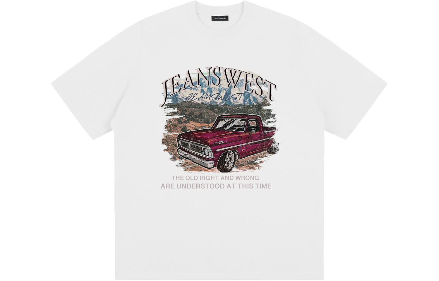 

Jeanswest Джин Уэст футболка унисекс, Черный