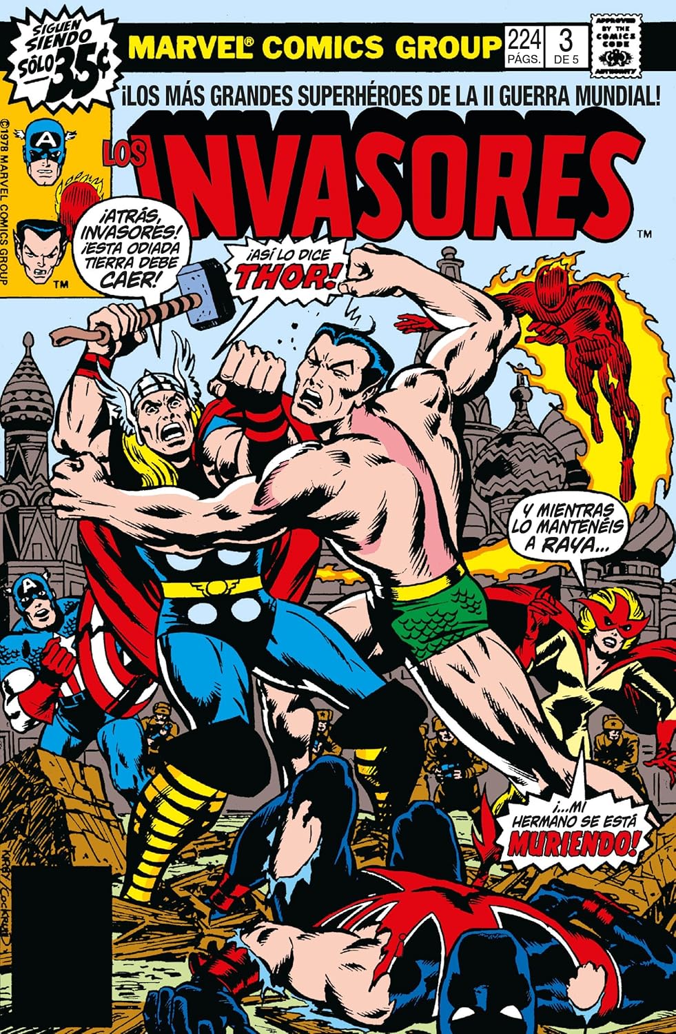 

Marvel limited edition tpb los invasores 3 de 5 (PANINI ESPAÑA S.A.)
