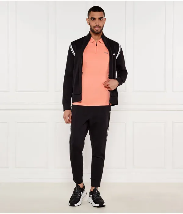 Поло Филикс regular fit Boss Green, оранжевый — фото 2