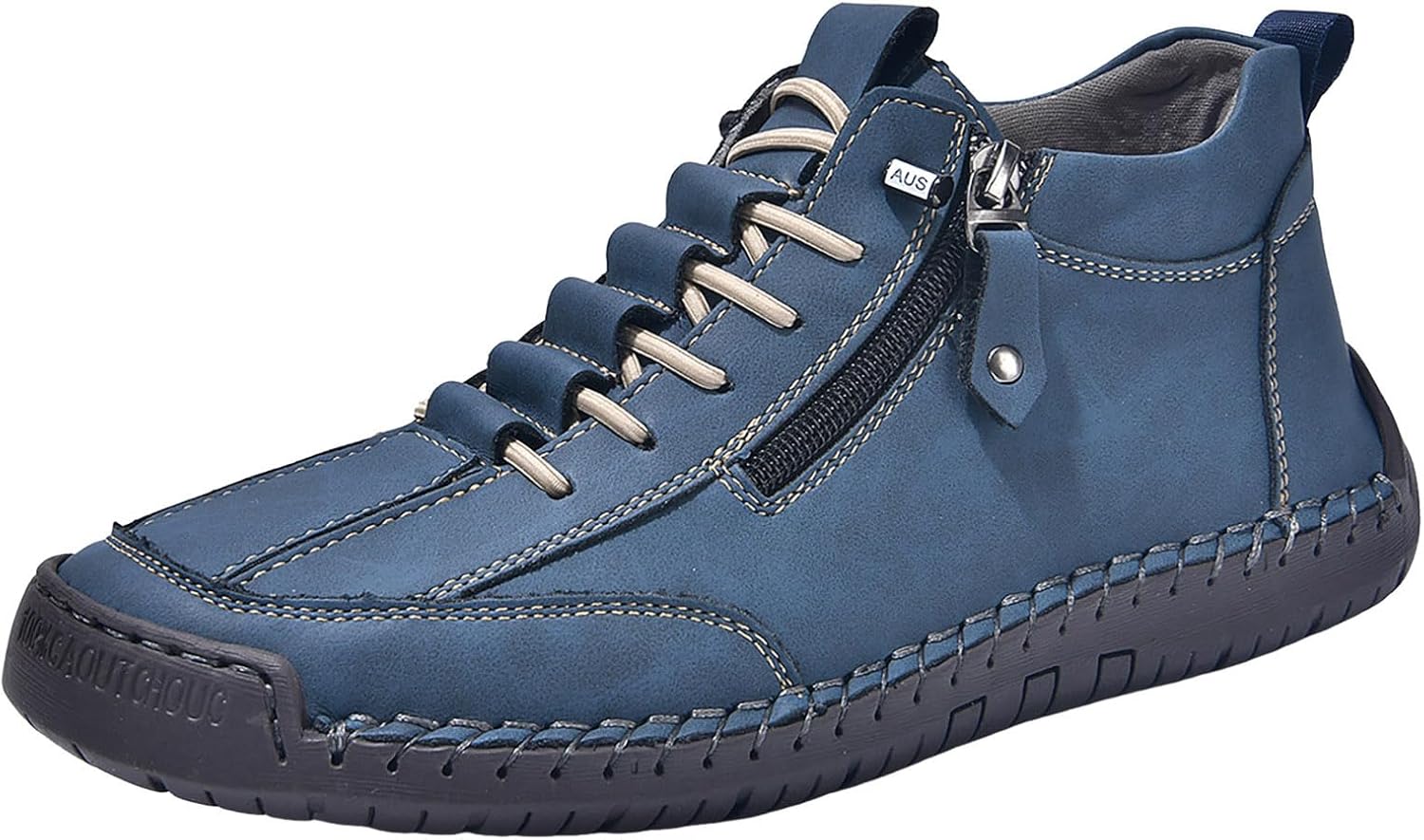 

Мужские кроссовки IWIHMIV для ходьбы, нескользящие, повседневные, удобные спортивные легкие кроссовки, синий