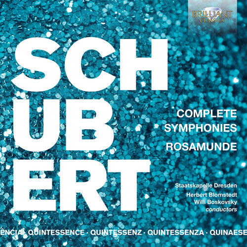 

CD диск Schubert / Staatskapelle Dresden / Boskovsky: Complete Symphonies