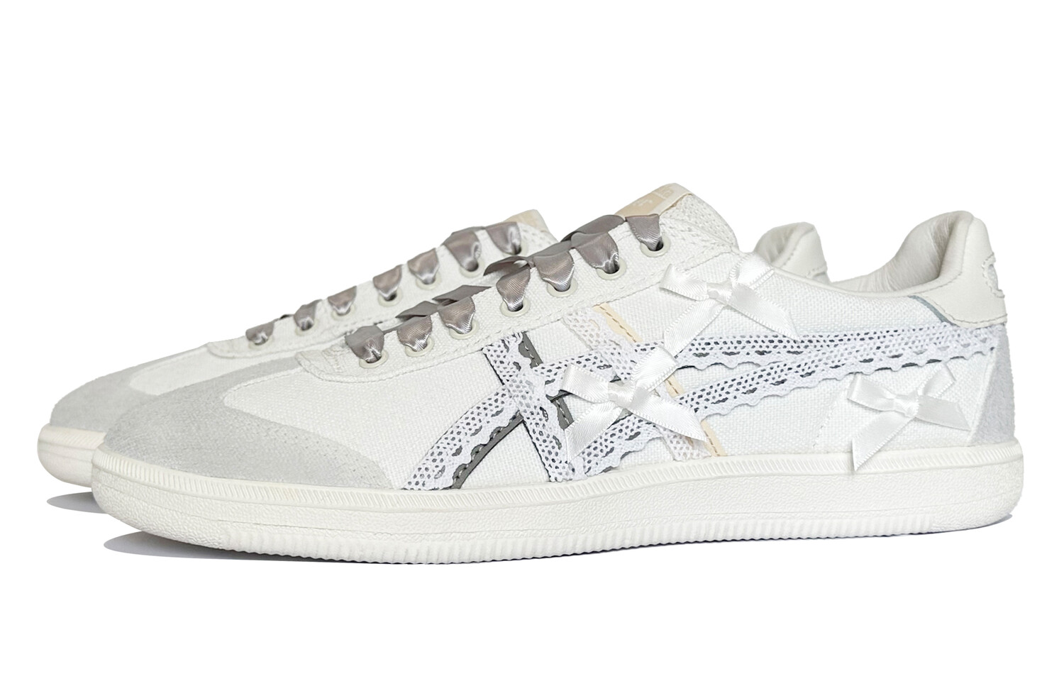 

Кроссовки Onitsuka Tiger Tokuten Skateboarding Shoes Unisex Low-top Grey/white, светло-серый