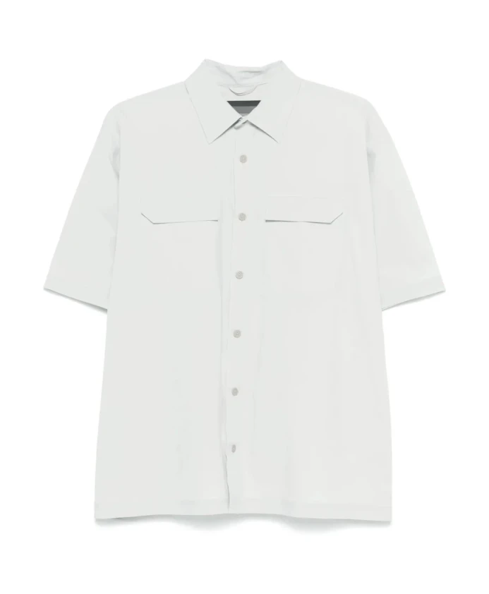 

Повседневная хлопковая рубашка Herno, белый