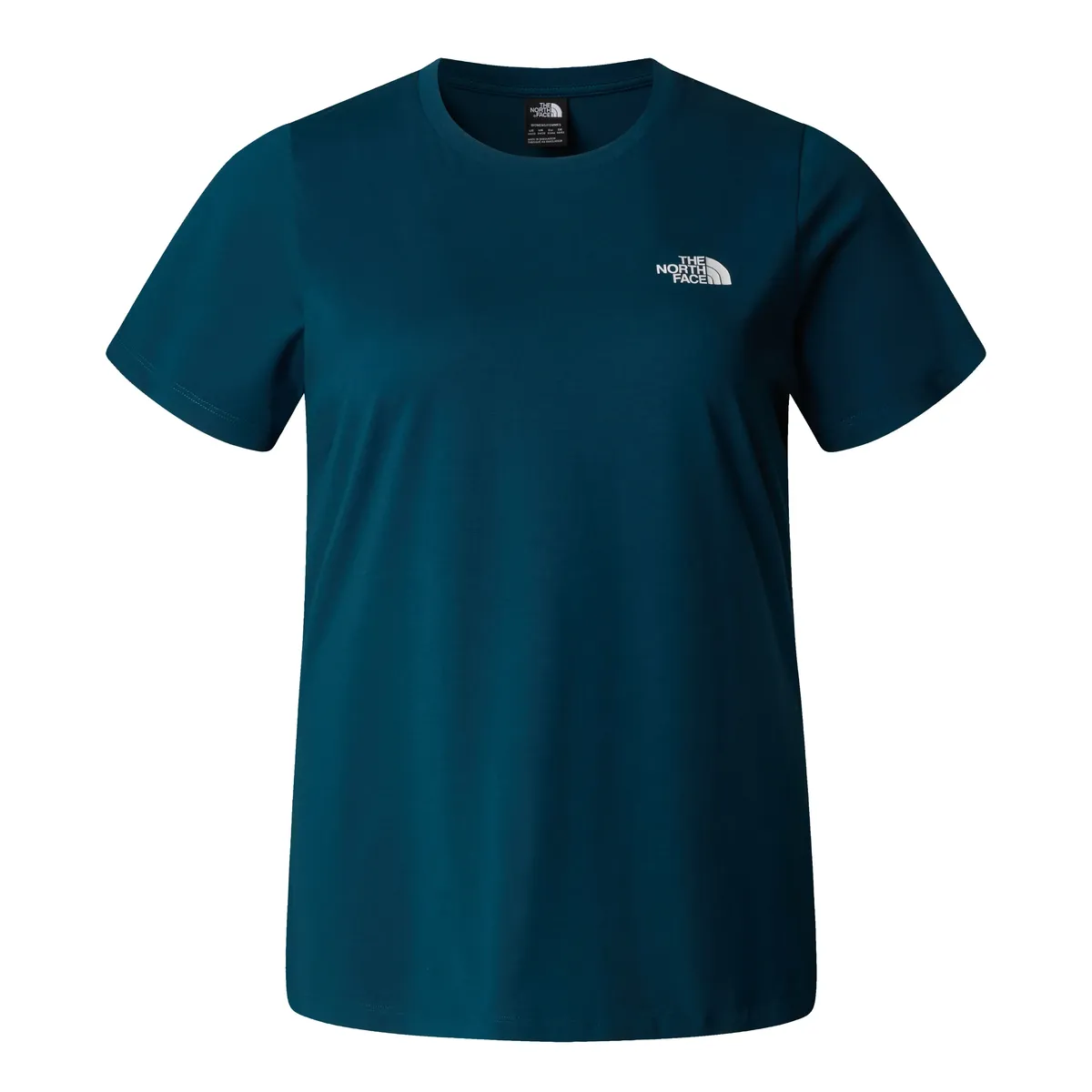 

Футболка The North Face "W PLUS S/S SIMPLE DOME TEE", больших размеров, цвет Midnight Petrol