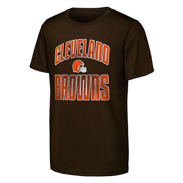 Футболка Cleveland Browns Never Quit, 2 шт, цвет brown Outerstuff — фото 3