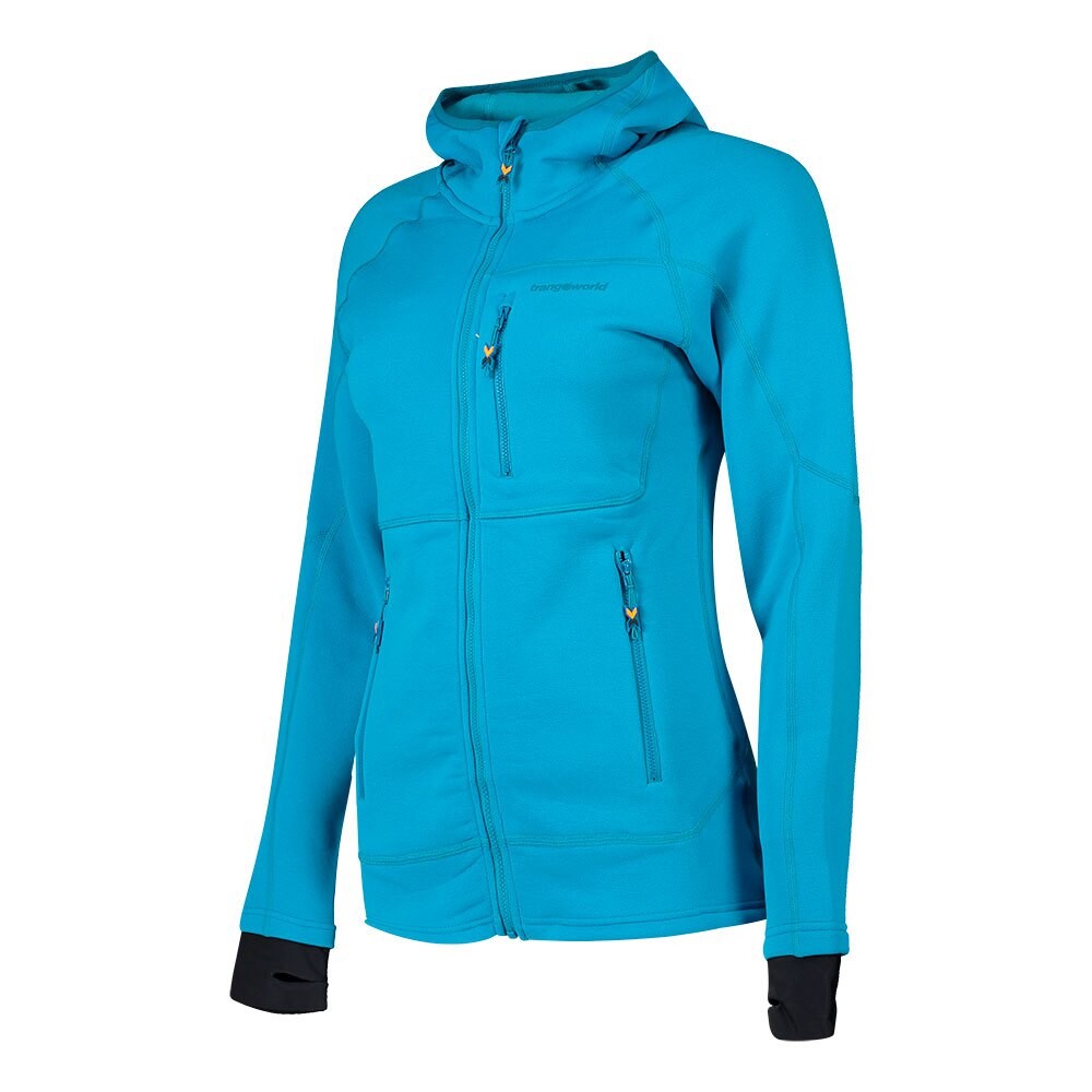 

Толстовка на молнии Trangoworld TRX2 Stretch Pro Hooded, синий
