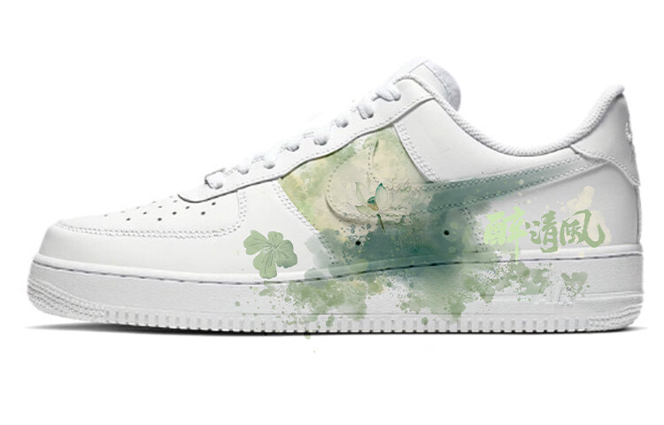 

Кроссовки Nike Air Force 1 Skateboard Shoes Men Low-Top White Pink, Белый, Кроссовки Nike Air Force 1 Skateboard Shoes Men Low-Top White Pink