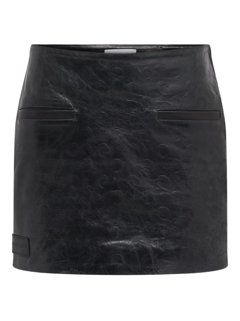 

Кожаная юбка Glossy Moon Marine Serre, черный