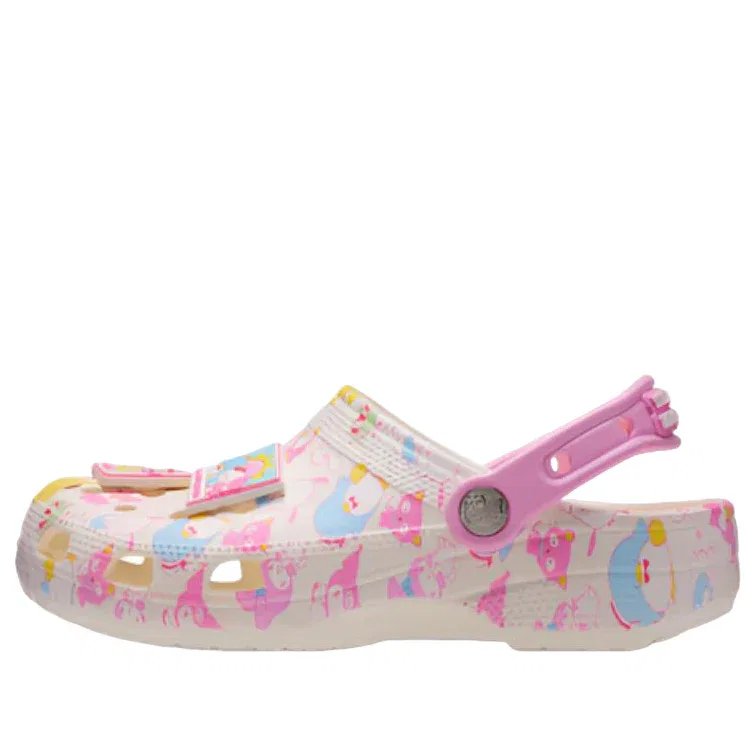 Классические сабо Crocs Hello Kitty and Friends, пастельные тона, мультиколор