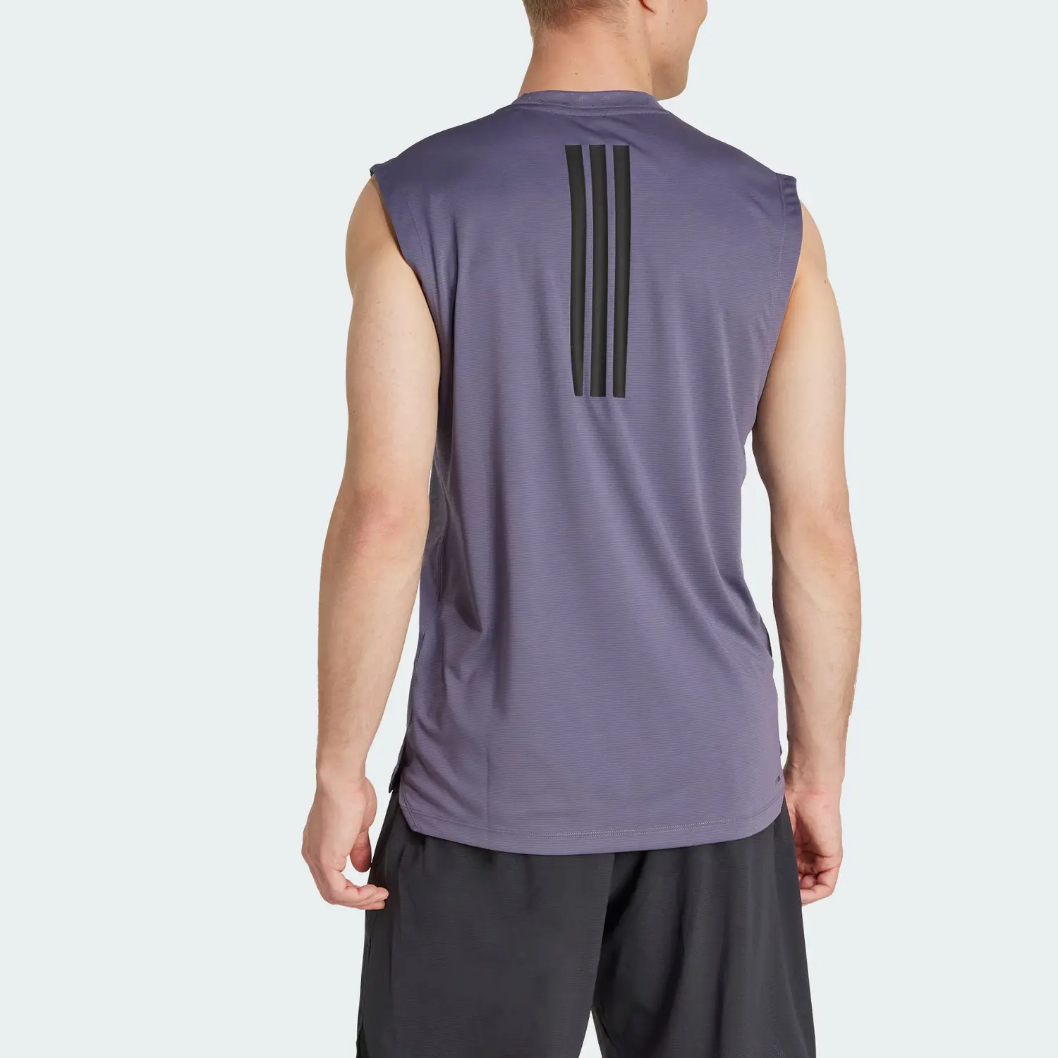 Майка Power SS25 мужская Adidas, мягкий фиолетовый — фото 4