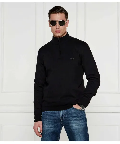 

Свитер Мастер-л Regular fit Boss, черный