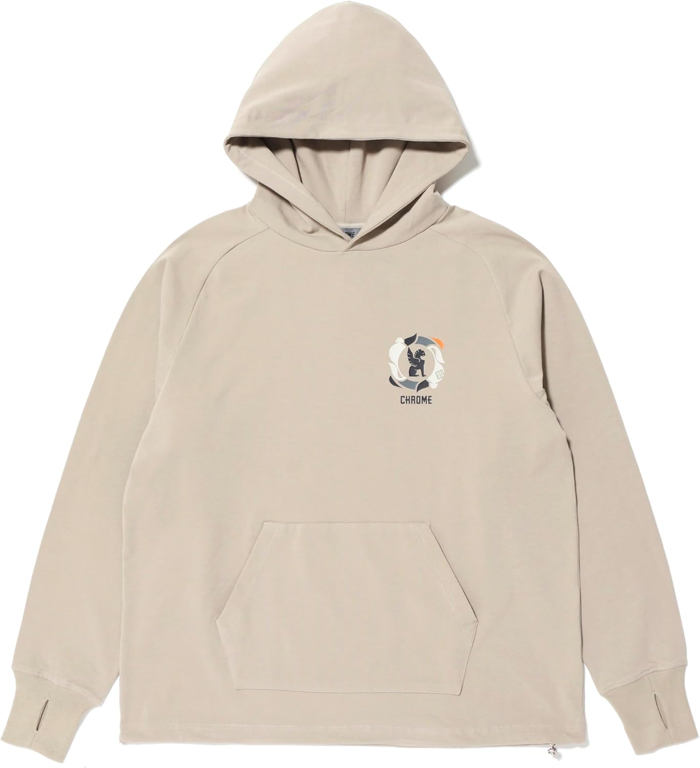 

Мужская толстовка с капюшоном Chrome Ultra STRETCH HOODIE MHAK, бежевый