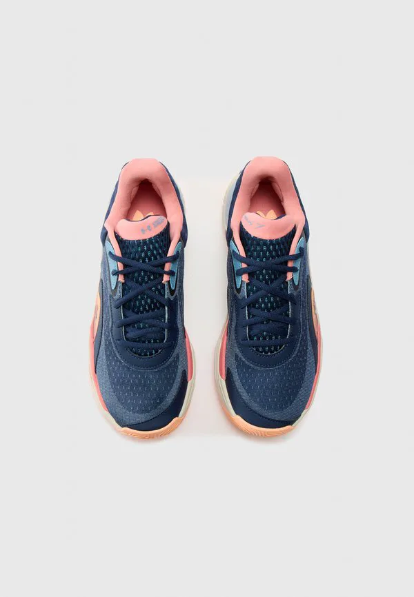 Баскетбольные кроссовки spawn Under Armour, Blue Calm/Sun Kiss/Washed Navy — фото 4