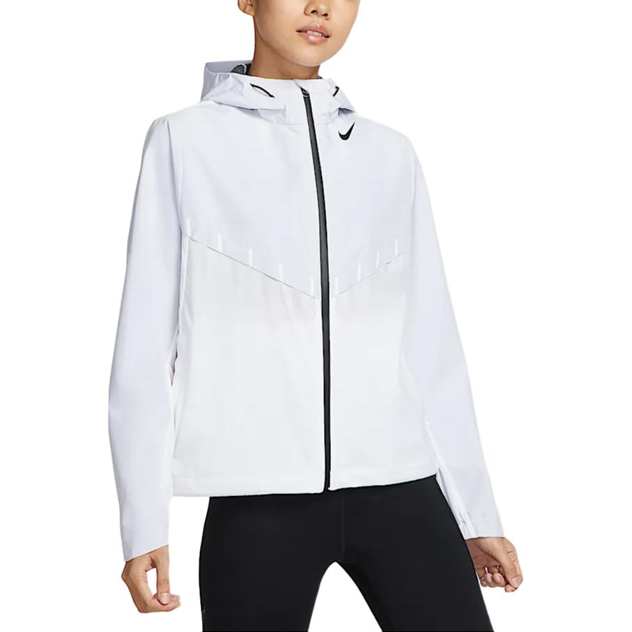 Nike Курка AEROSWIFT Storm FIT женская бело-черная, White/Black — фото 4