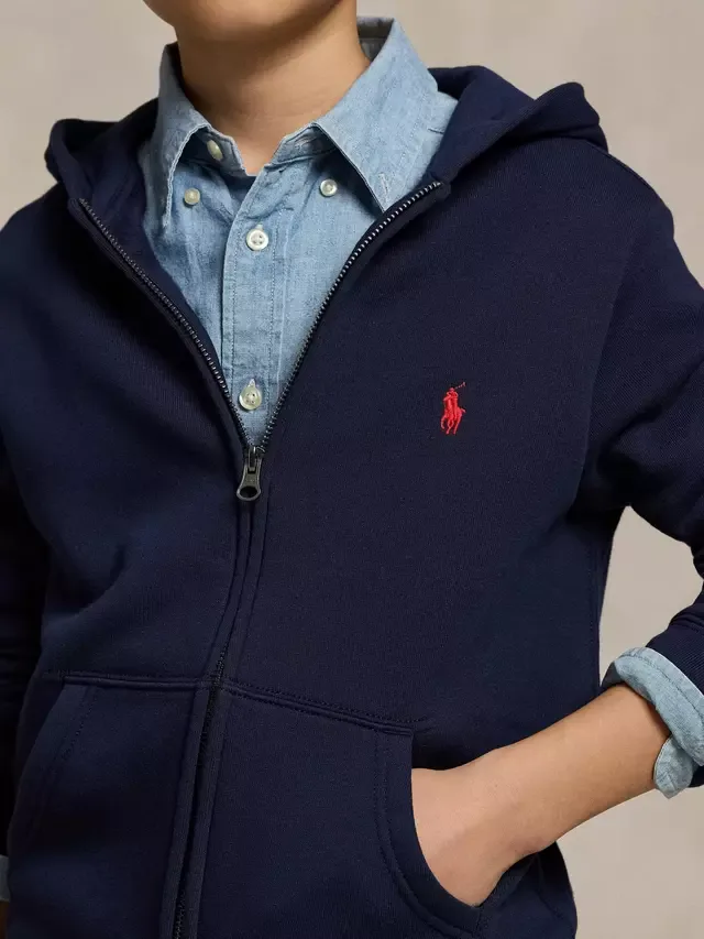 Детская толстовка Polo из хлопкового флиса Ralph Lauren — фото 3