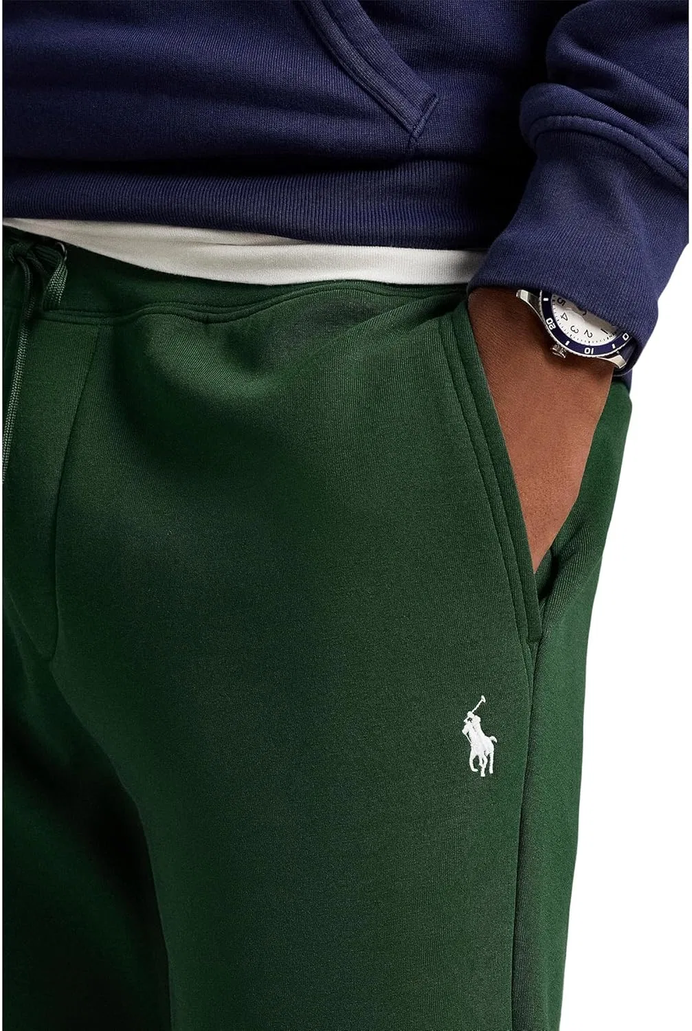 Мужские спортивные брюки из двойной вязки POLO RALPH LAUREN, Vintage Pine — фото 3