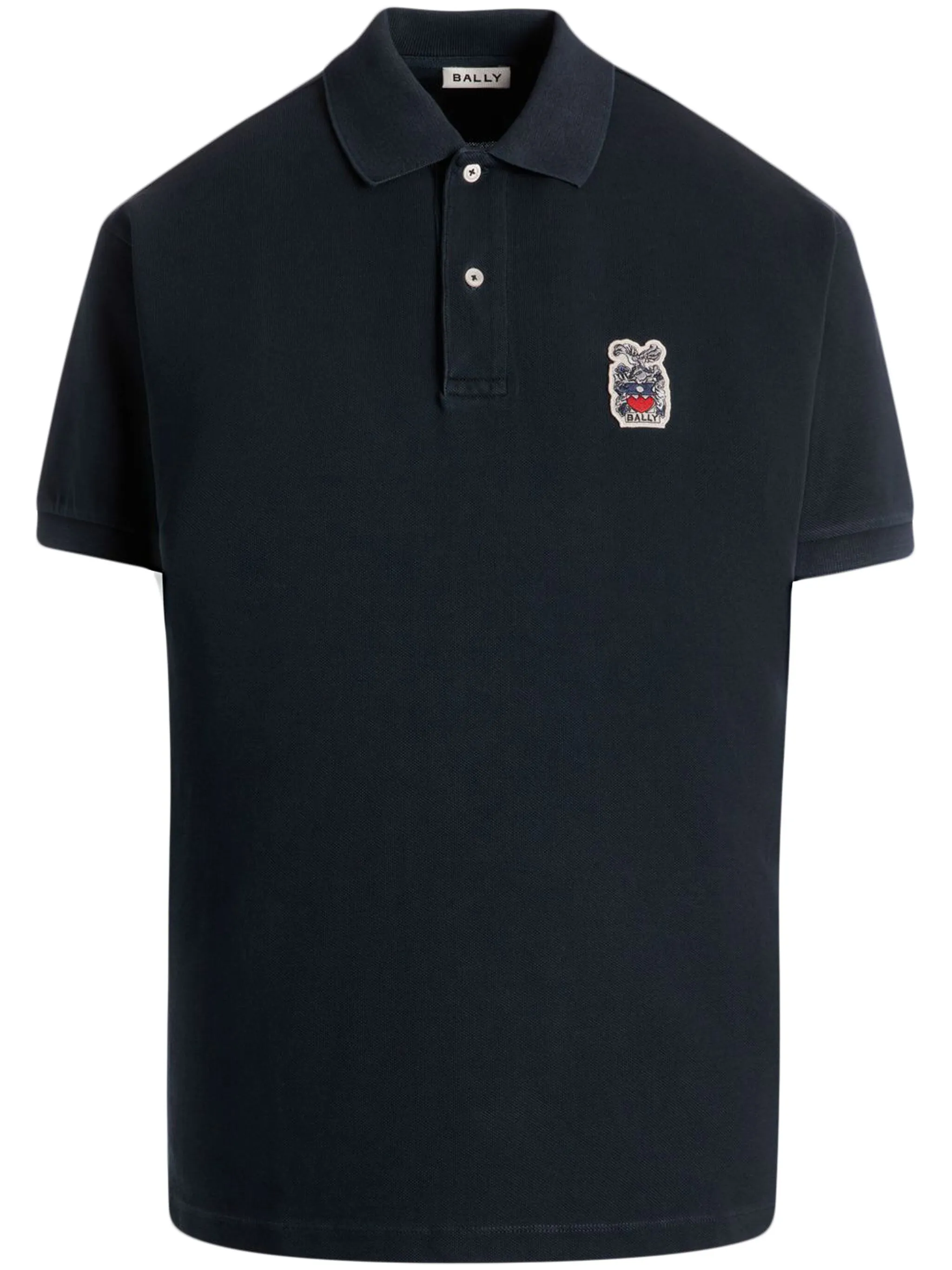 

Рубашка поло с логотипом Bally, синий