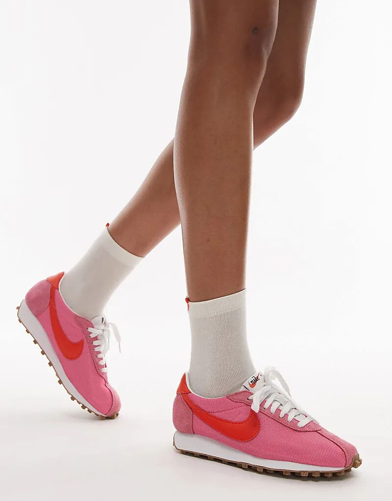Кроссовки Nike LD-1000 розового и красного цветов