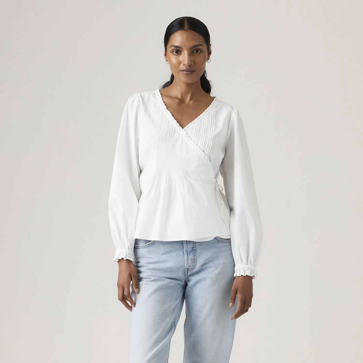 Блузка-накидка Soleil Levi's, White — фото 3