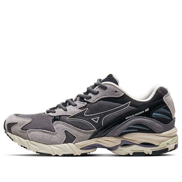 

Кроссовки wave rider 10 'rock black' Mizuno, черный