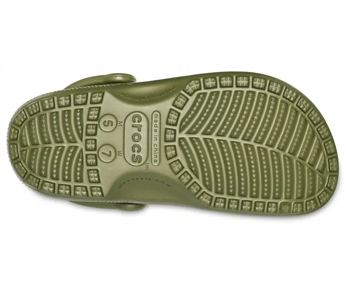 Классические сабо Crocs женские, цвет Army Green — фото 4
