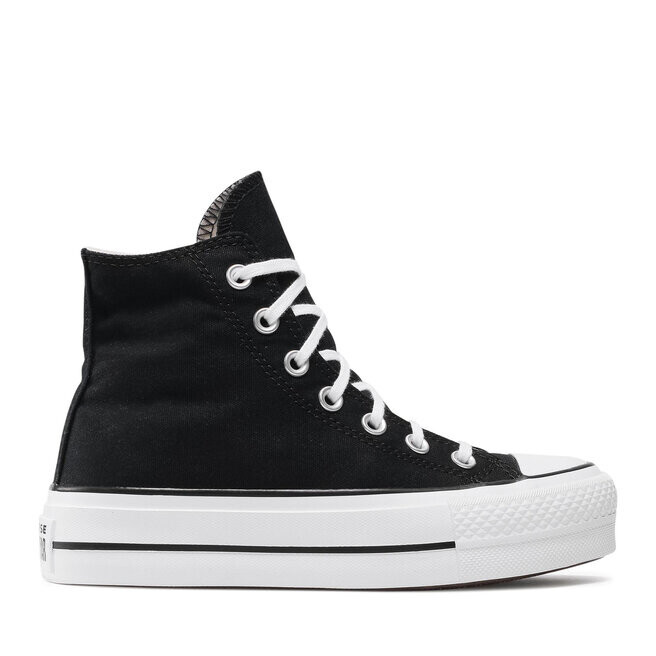 Кеды Converse Ctas Lift Hi 560845C Black/White/White, черный