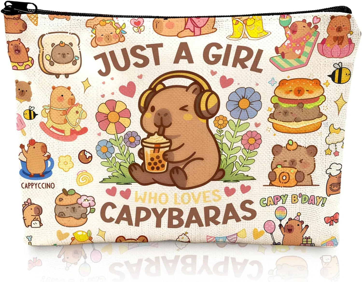 Косметичка с капибарой Jadive Clyrax