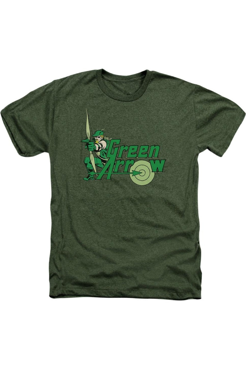 

DC Comics Зеленая стрела Зеленая стрела Взрослый Heather Tee / Футболка Gildan