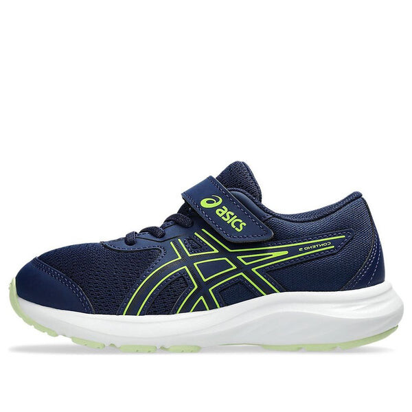 

Кроссовки утверждают 9 Asics, голубой
