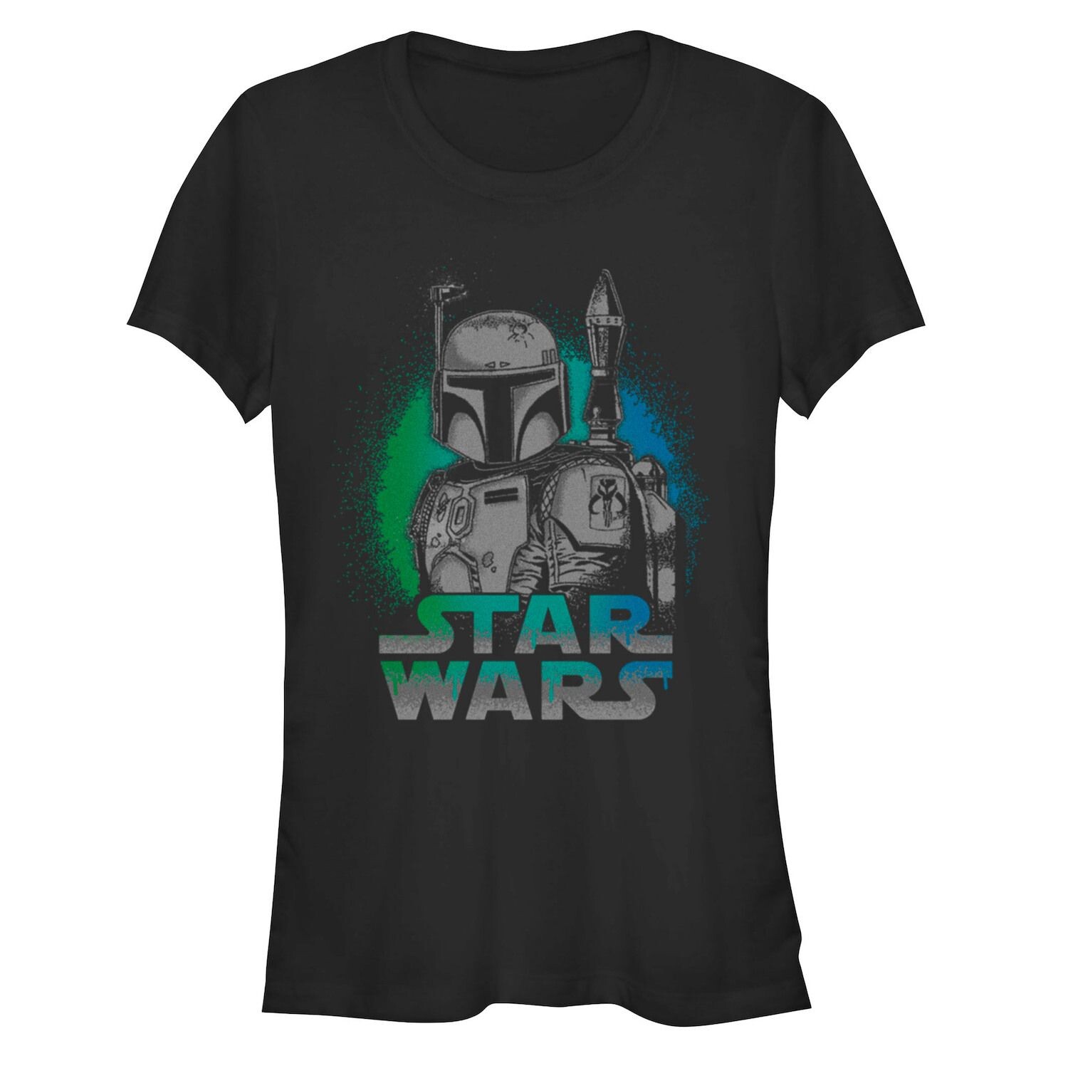

Футболка приталенного кроя с распылителем Star Wars Fett для юниоров Licensed Character