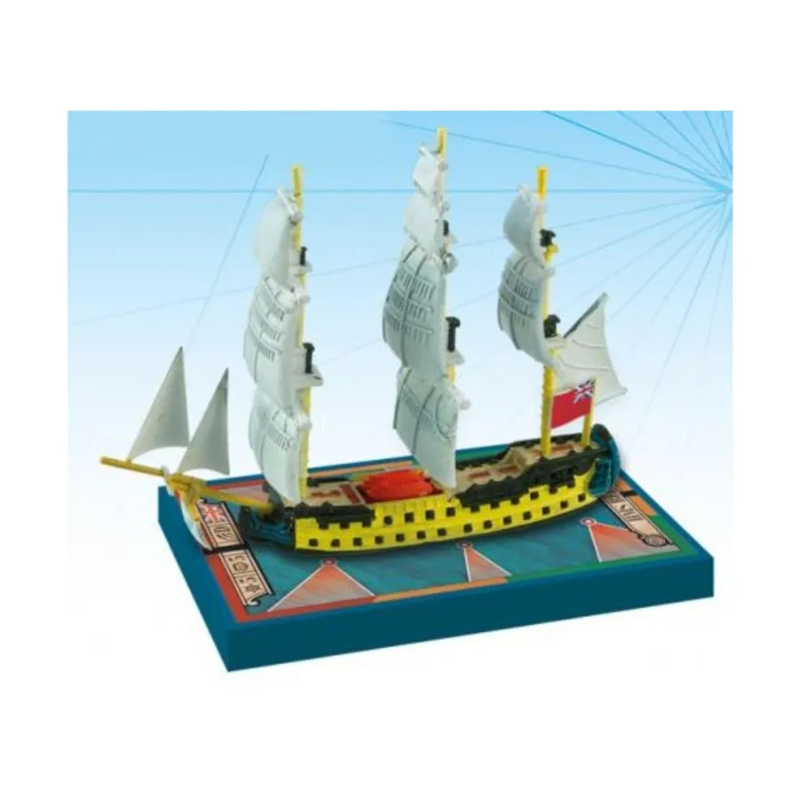 

Британский - HMS Bellona 1760, линейный корабль, Sails of Glory - Napoleonic Wars - Ship Packs - Series I (1:1000)